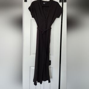 GAP Black Jumpsuit with Tie Waist